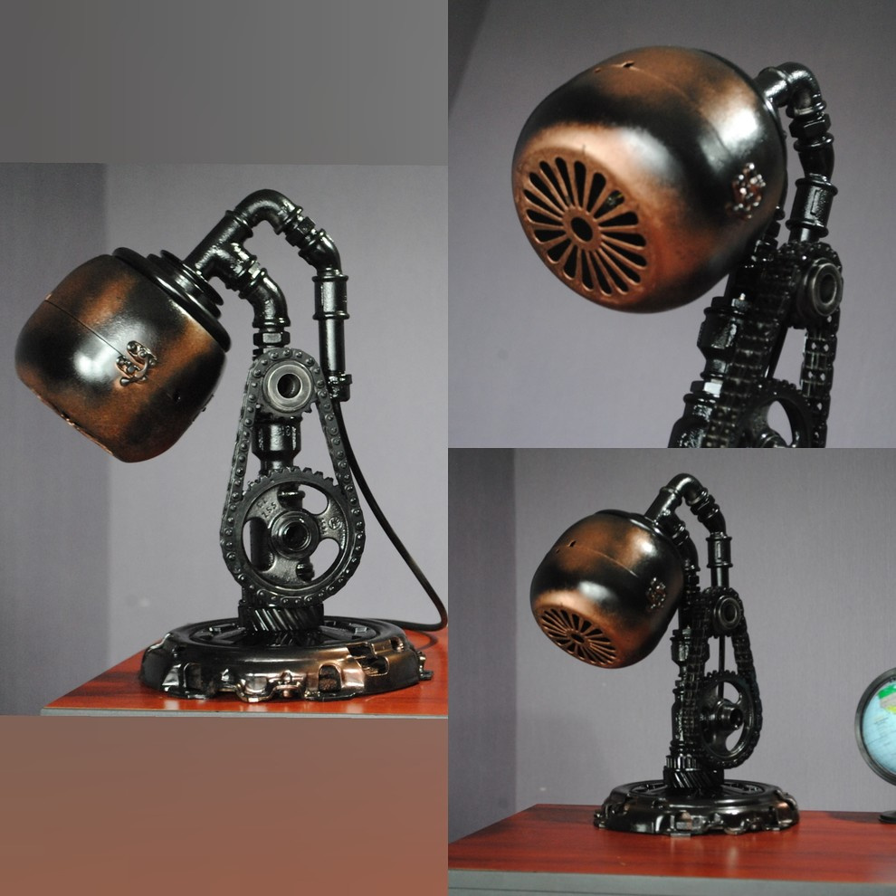 Steampunk lamp