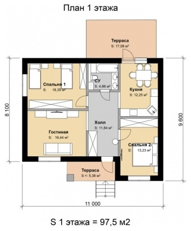 Обложка проекта: Проект жилого дома Ростовская область, г.Аксай