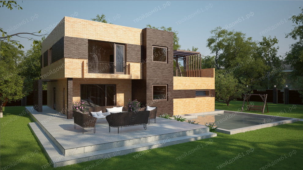 Проект жилого дома S=256м2, г.Ростов-на-Дону