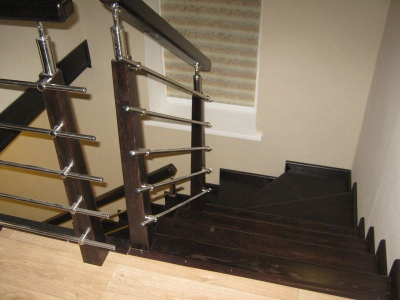 Обложка проекта: 1/7 Лестница на металлокаркасе