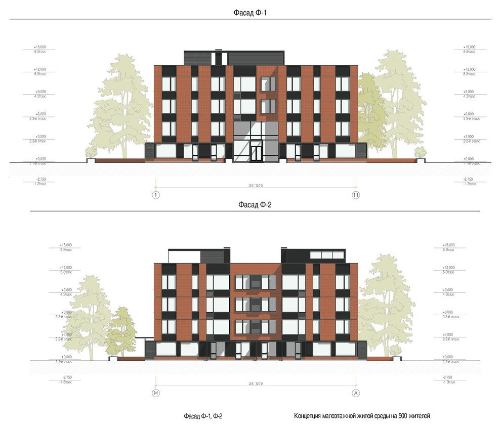 ПРОЕКТ СОВРЕМЕННОГО МАЛОЭТАЖНОГО ЖИЛОГО КВАРТАЛА