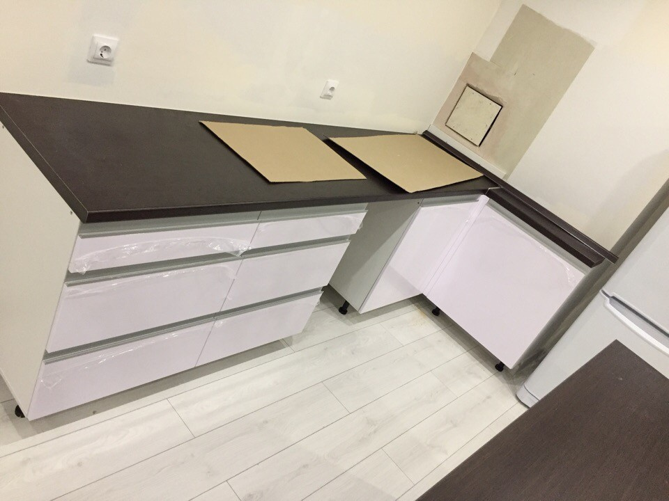 Кухня в "ЖК Расветный"