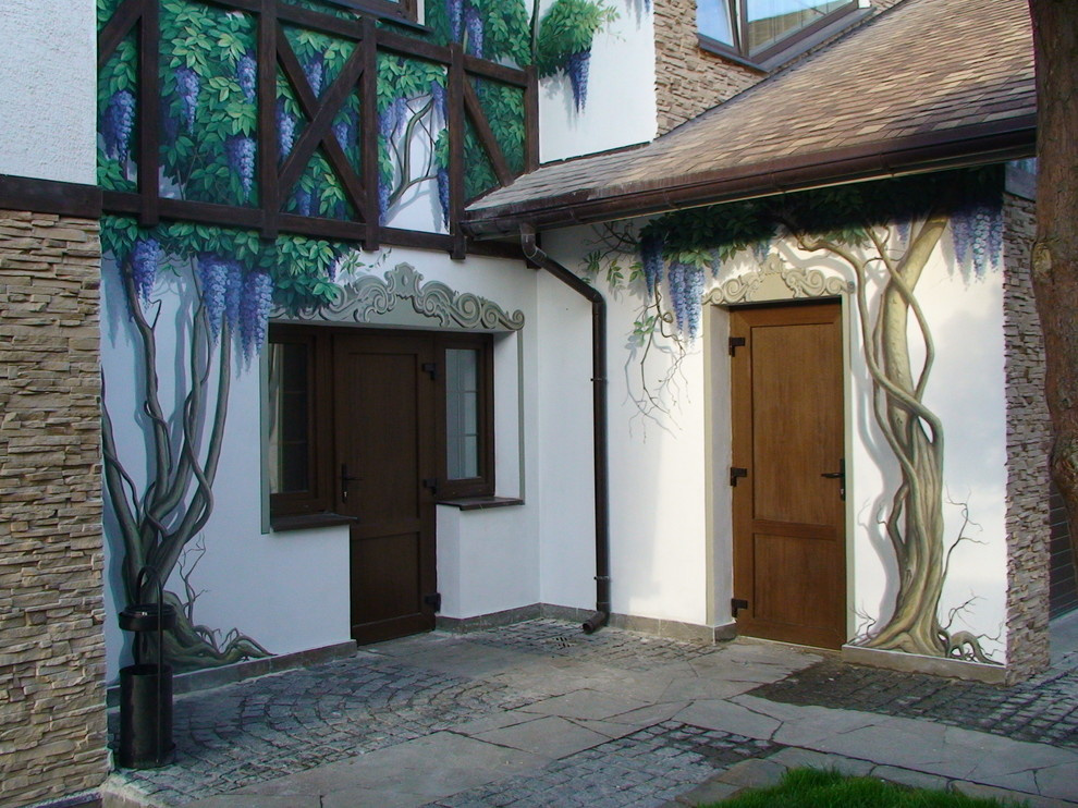 Роспись фасада