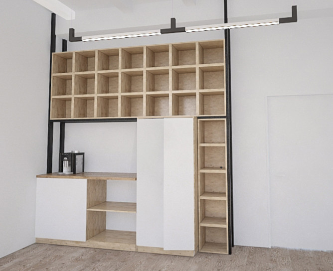 Мастерская в стиле лофт