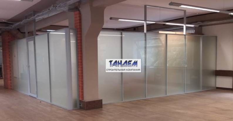 Изготовление и монтаж Перегородок Tandem-Standart