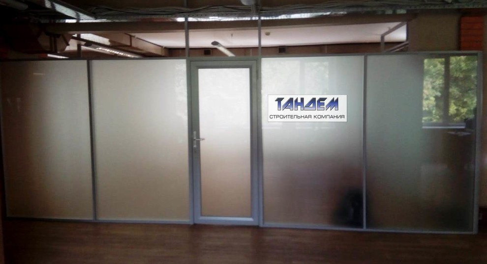Изготовление и монтаж Перегородок Tandem-Standart