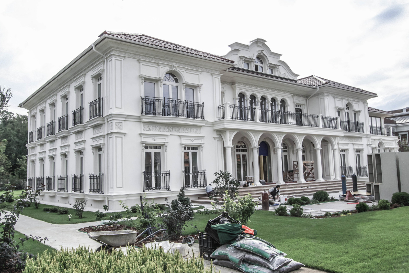 Фасады загородной резиденции