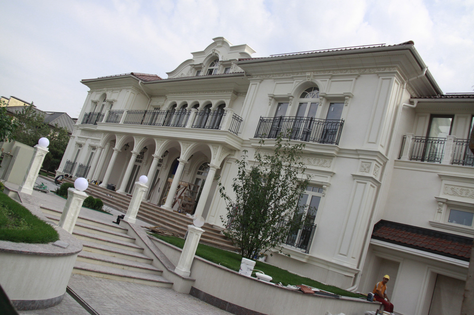 Фасады загородной резиденции