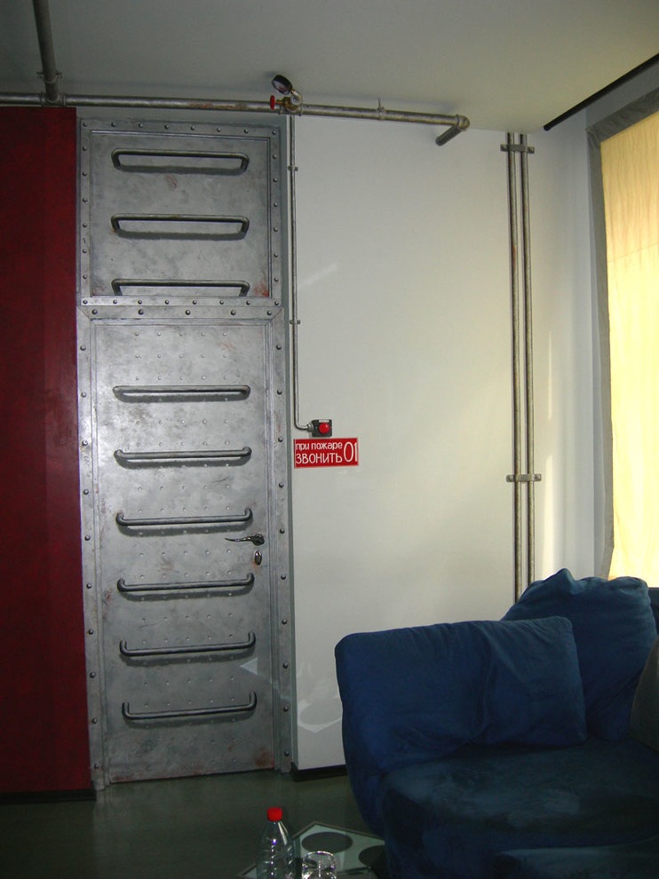 Роспись стен обманка (Подводная лодка)