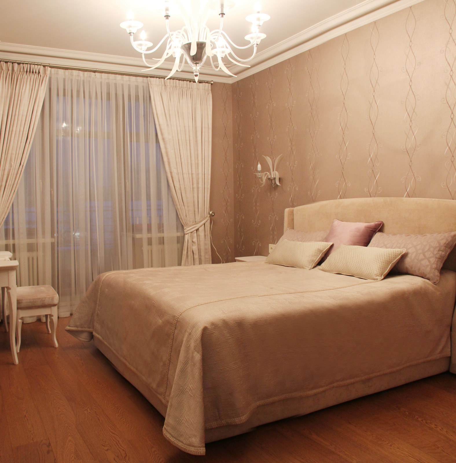 Проект штор в ЖК Серебрянный век