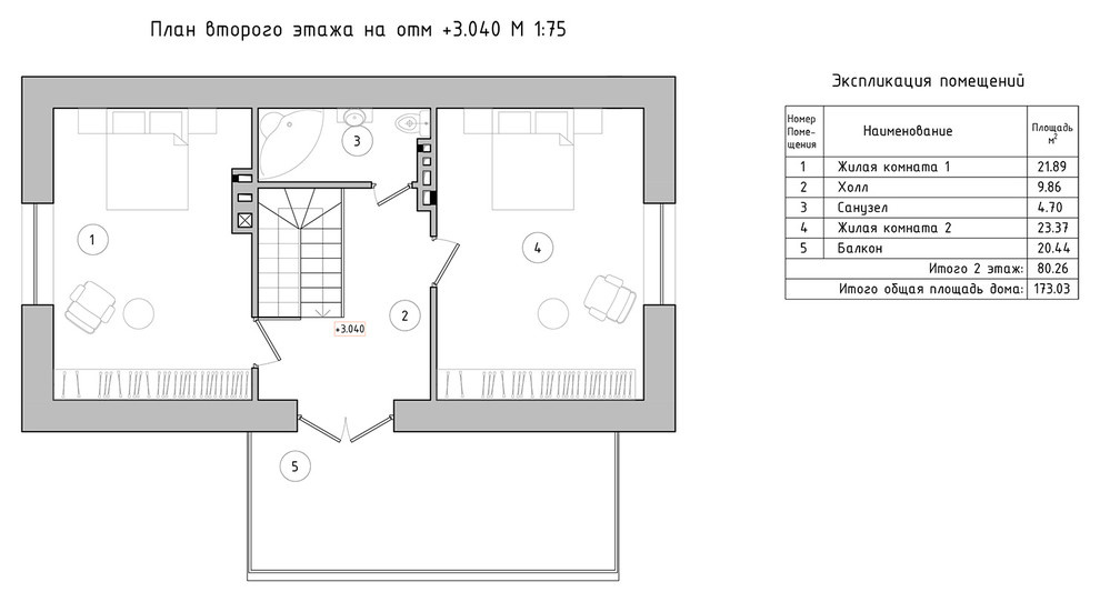 Обложка проекта: Жилой дом в Малых Брусянах