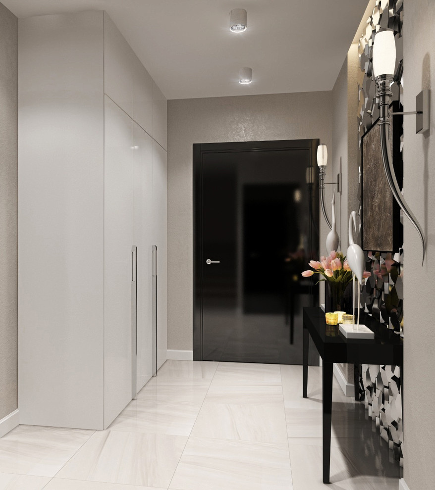 Таунхаус с черными акцентами