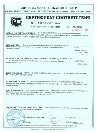 Наши сертификаты