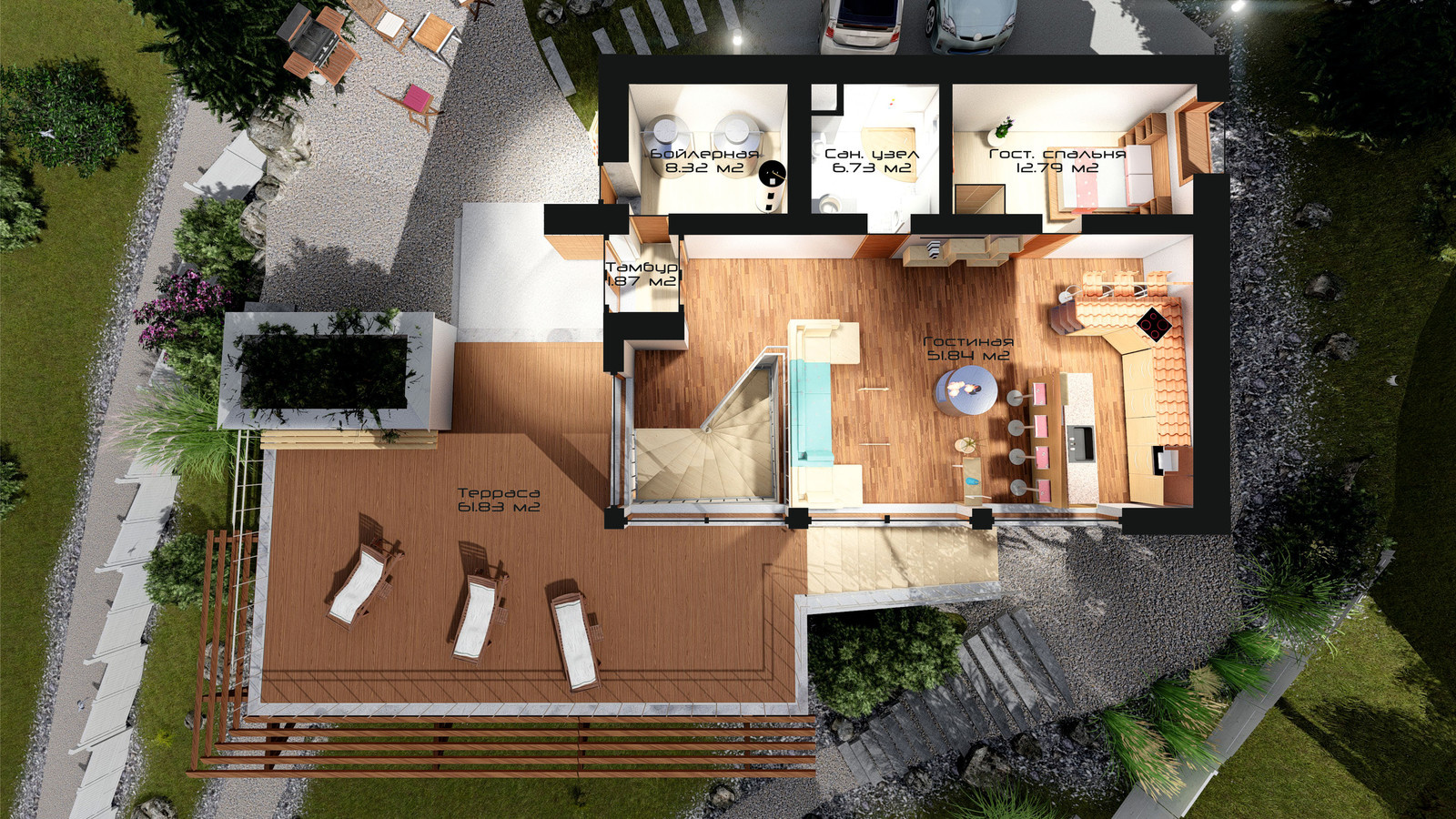 Жилой дом в с/т Мечта в г. Владивосток