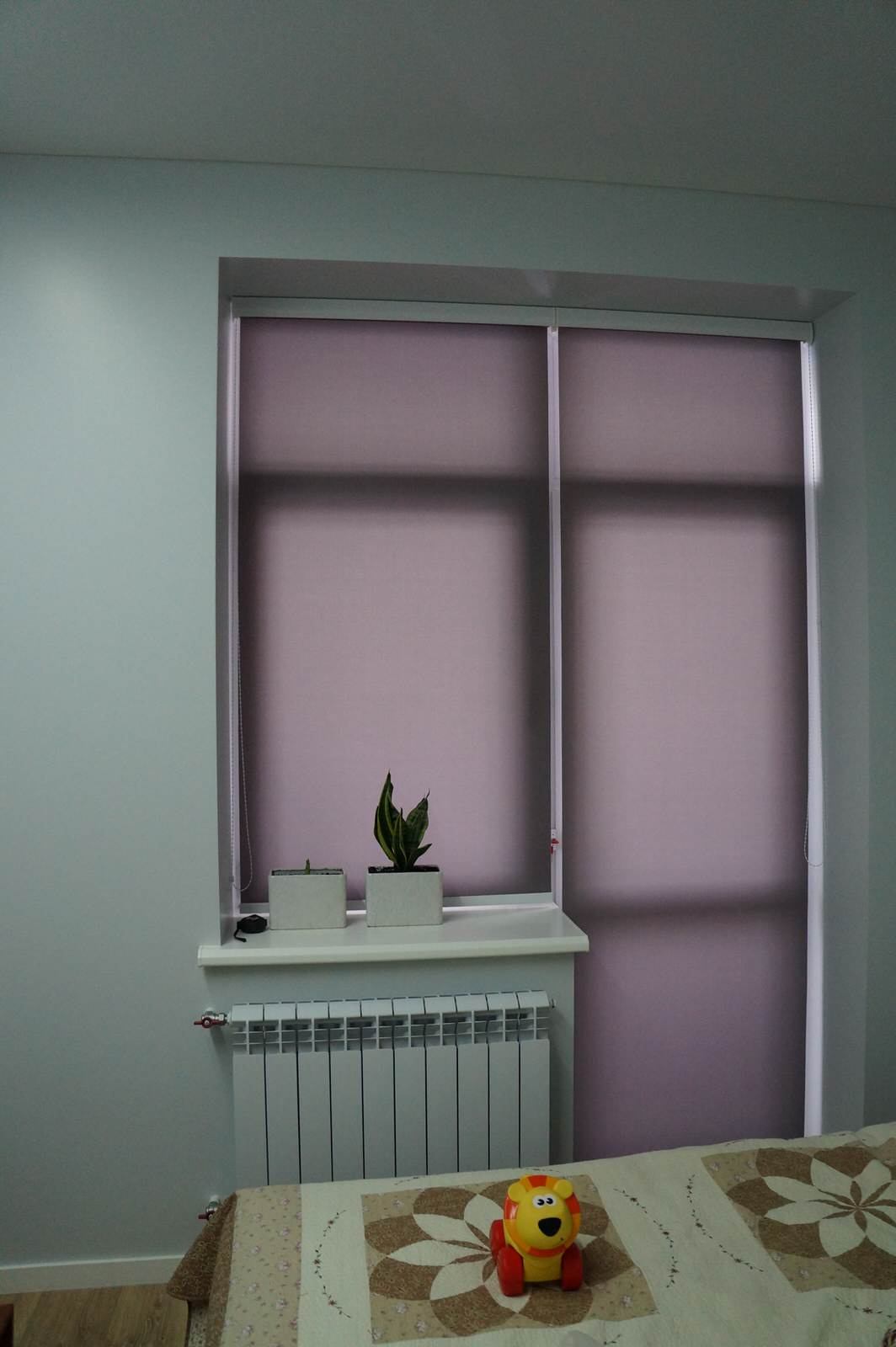 Обложка проекта: Рулонные шторы в спальню