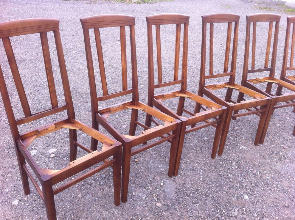 Реставрация и покраска стульев