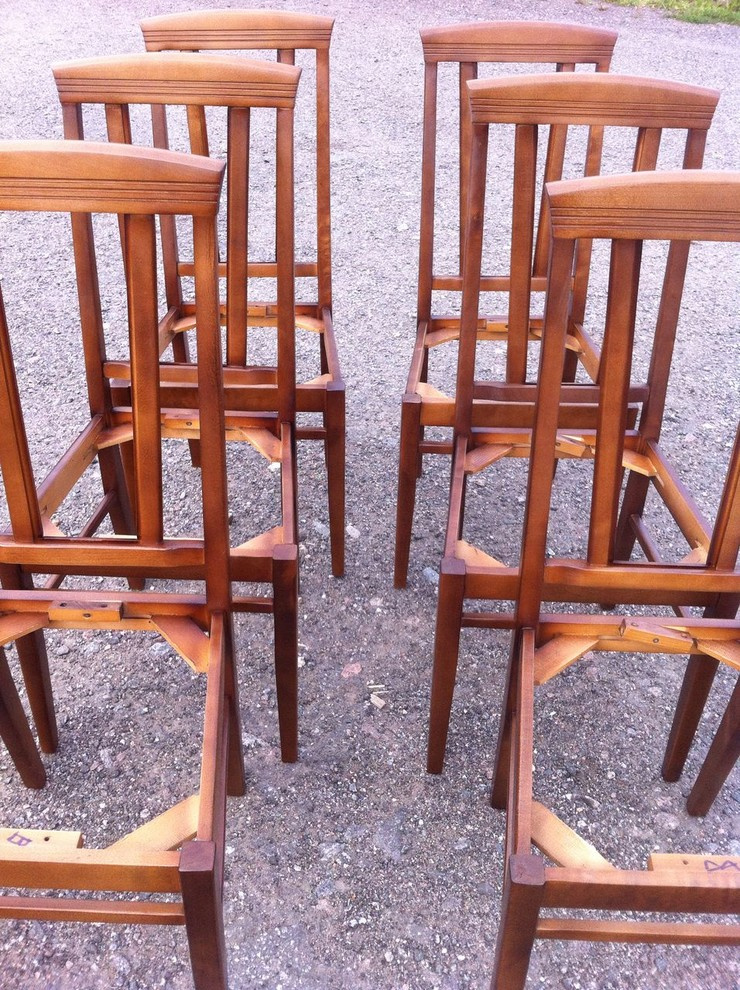 Реставрация и покраска стульев