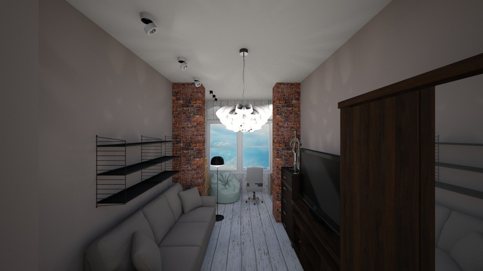 Квартира в стиле лофт под сдачу