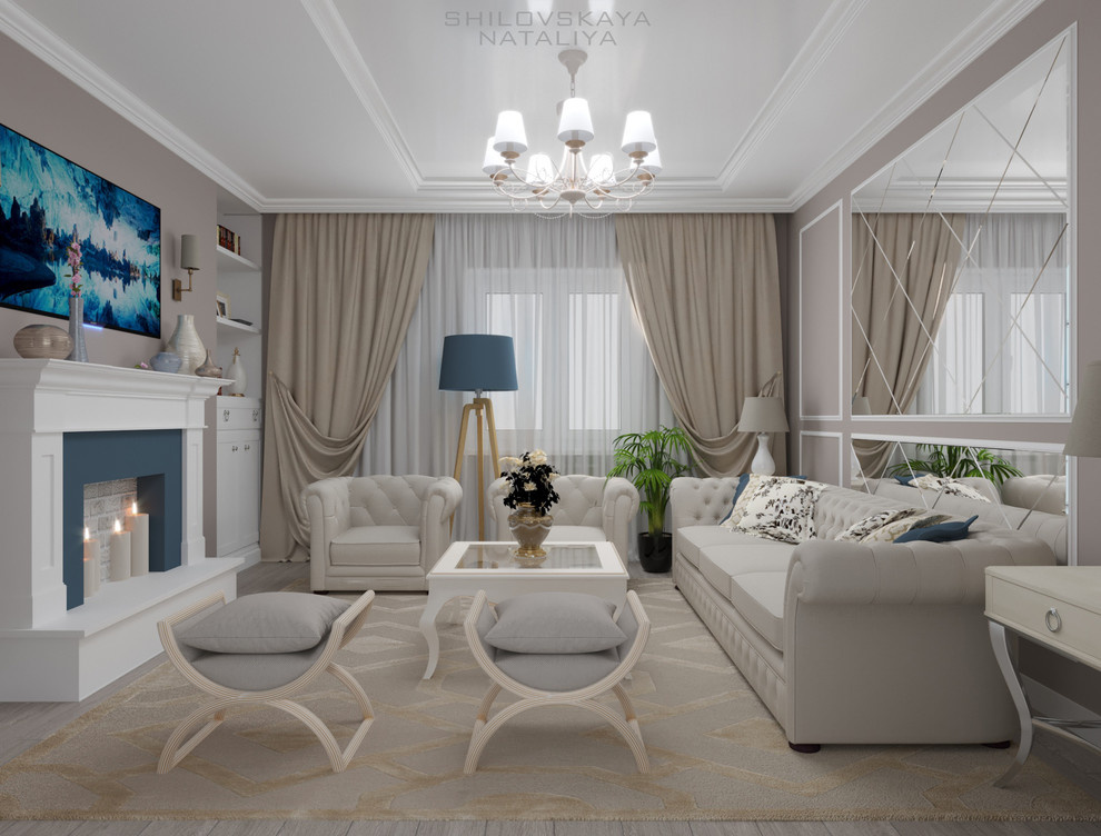 Проект трехкомнатной квартиры ул. Тельмана г. Липецк