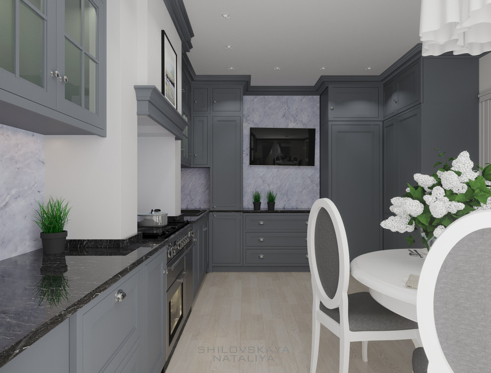 Проект трехкомнатной квартиры ул. Тельмана г. Липецк