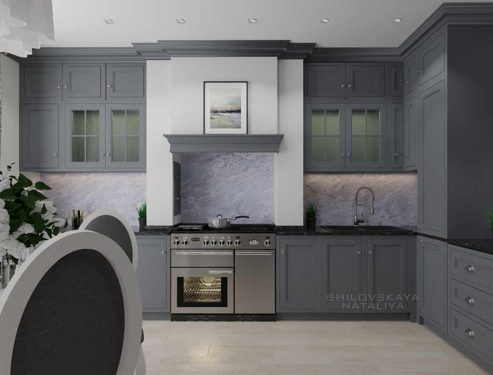 Проект трехкомнатной квартиры ул. Тельмана г. Липецк