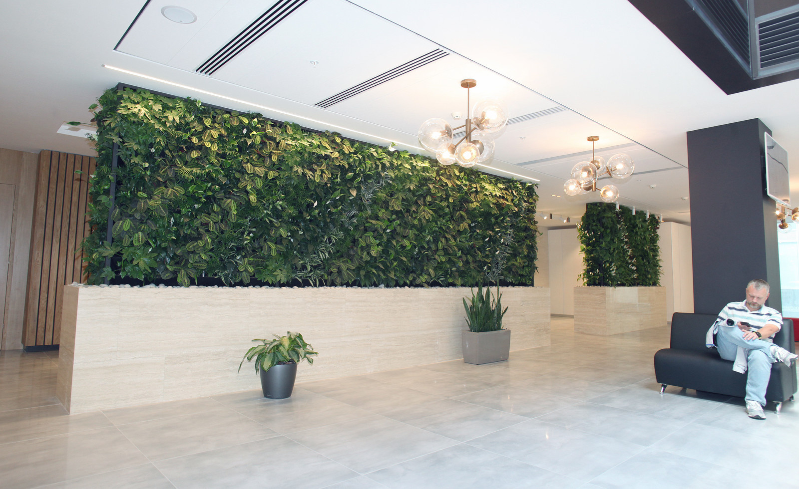 Озеленение холла Бизнес-Центра