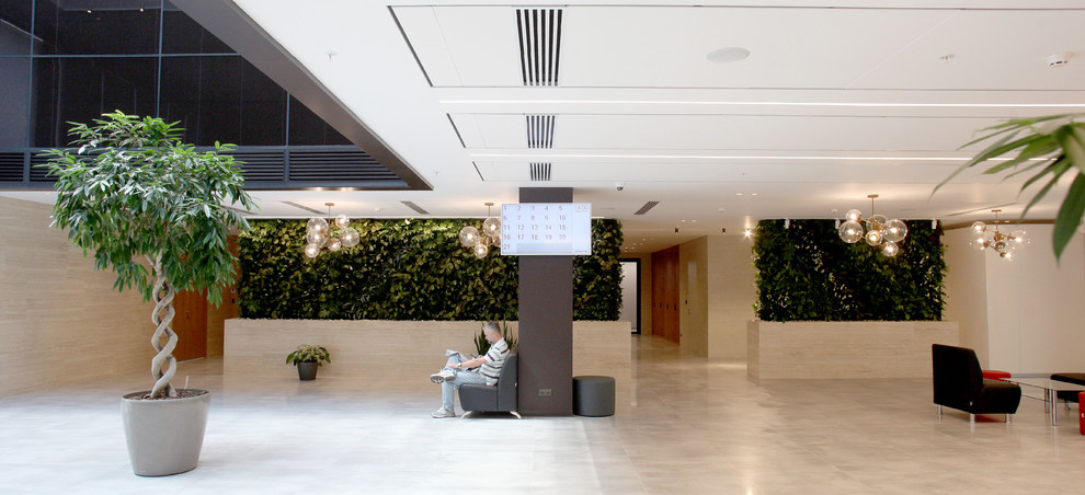 Озеленение холла Бизнес-Центра