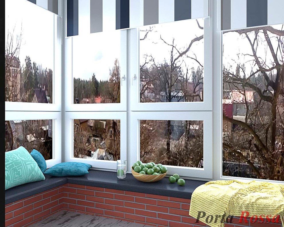 Loggia in Loft style