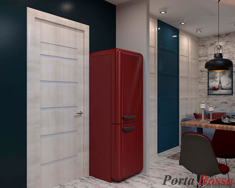 Kitchen design in Loft style