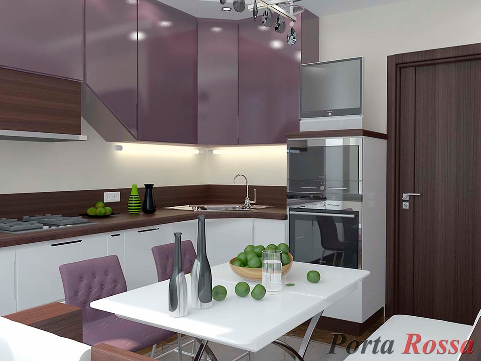 Kitchen design in Minimalist style