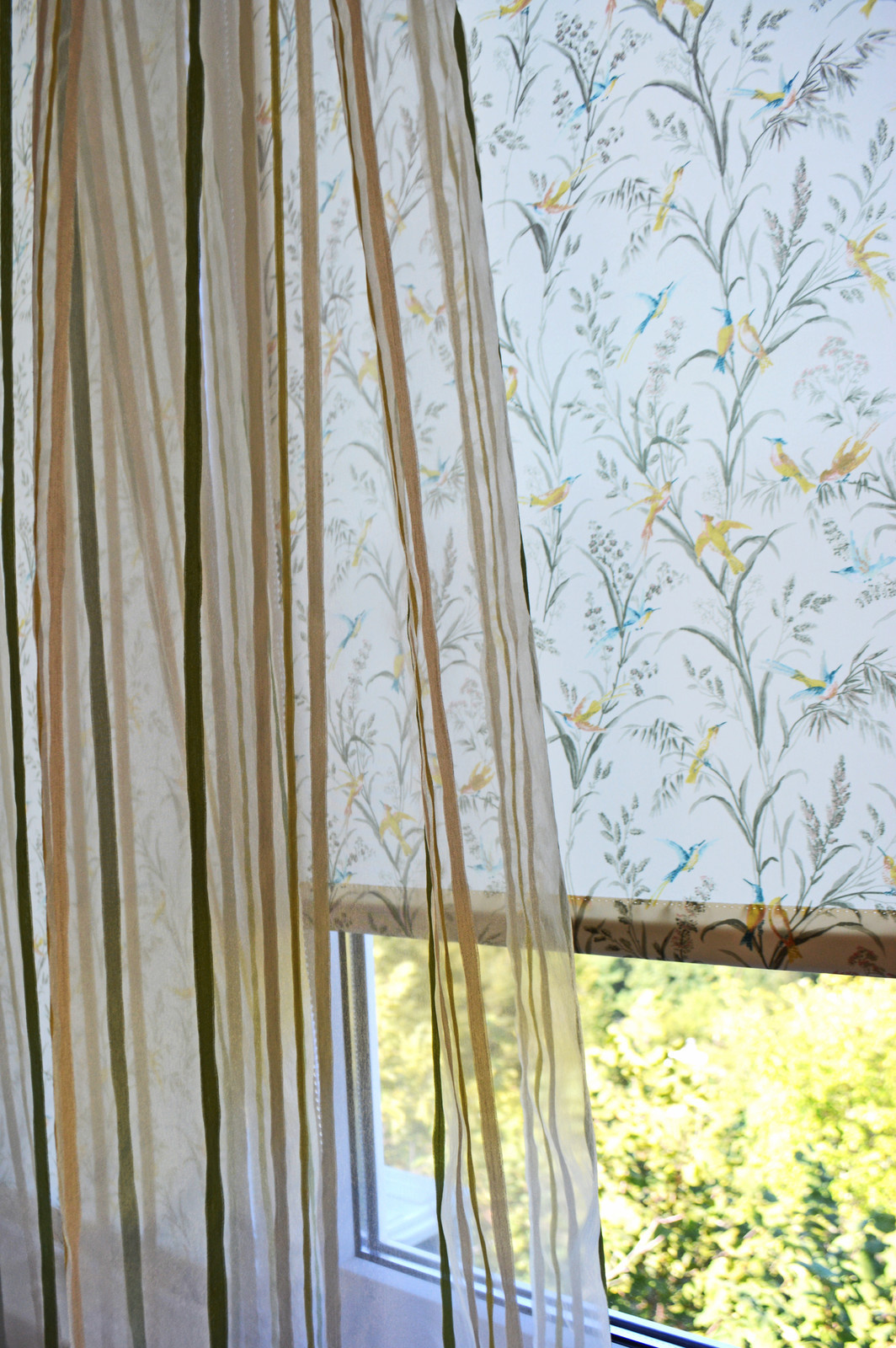 Комната "с птичками" в стиле Шинуазри