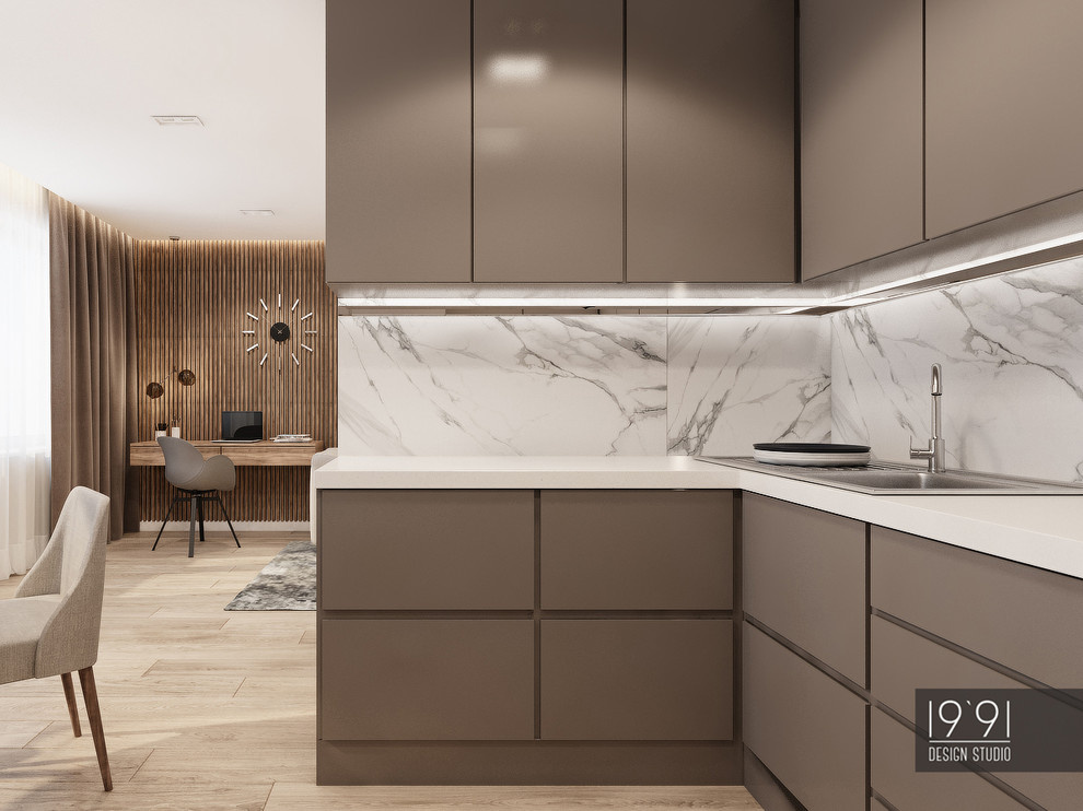 Обложка проекта: Кухня-гостиная на Мотросова г.Томск