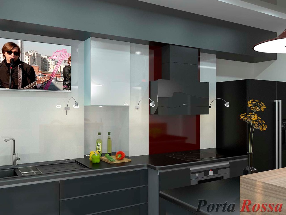 Kitchen design in Minimalist style