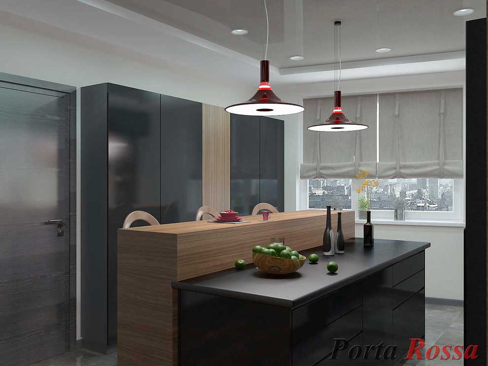 Kitchen design in Minimalist style