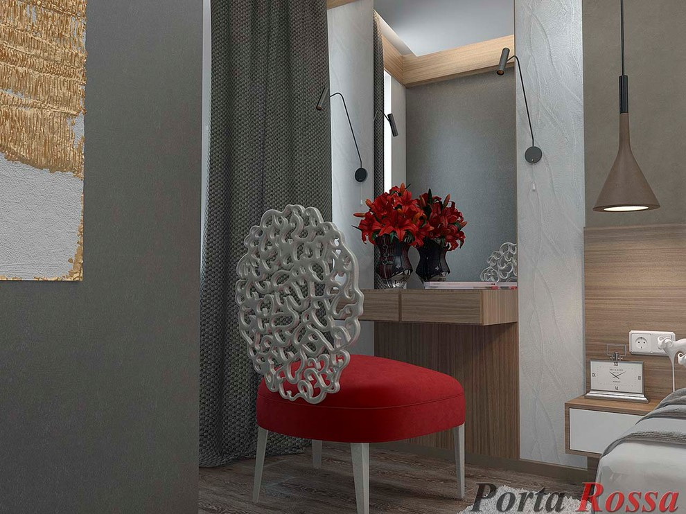 Bedroom design in Minimalist style