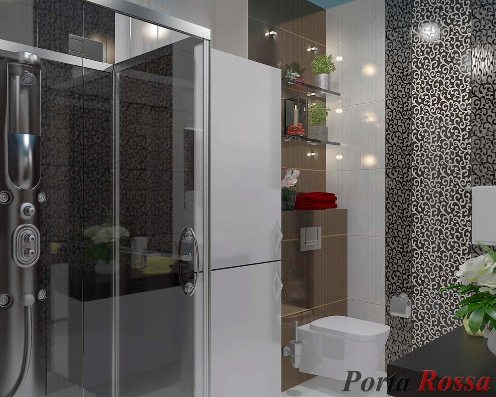 Bathroom design in Minimalist style