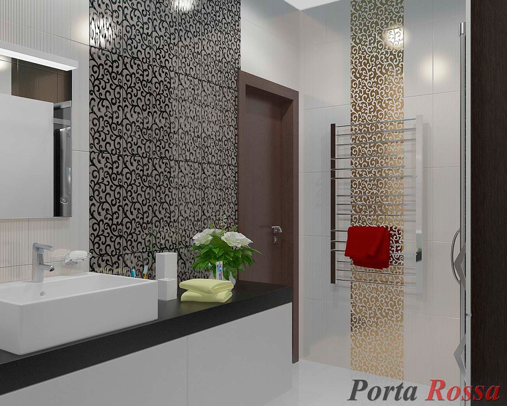 Bathroom design in Minimalist style