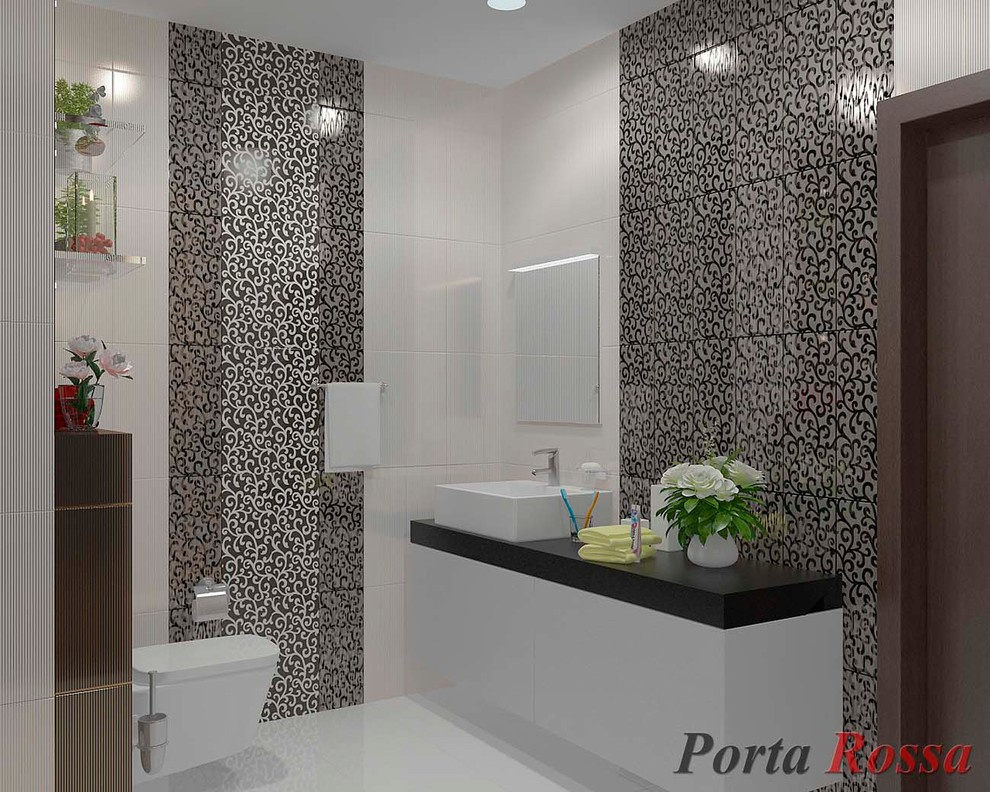 Bathroom design in Minimalist style