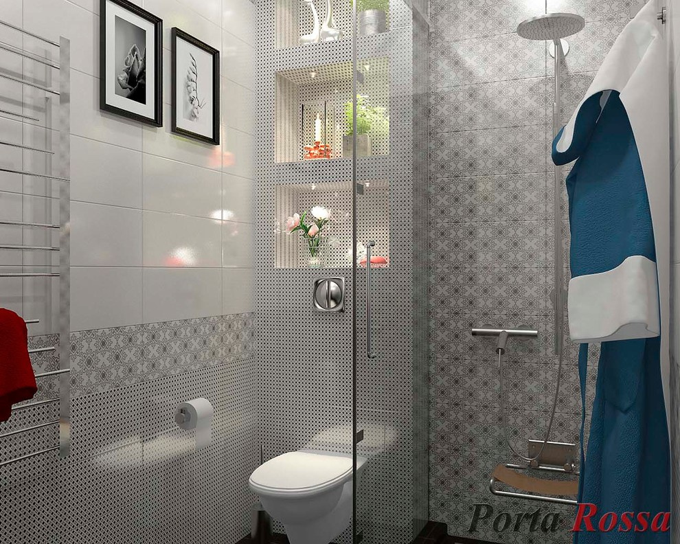 Bathroom design in Minimalist style