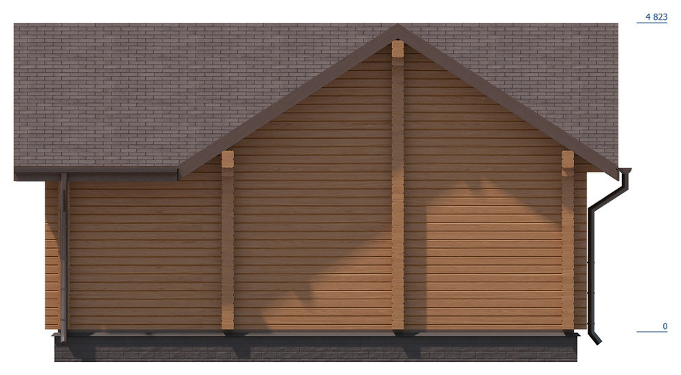 Баня из профилированного бруса "Икша"