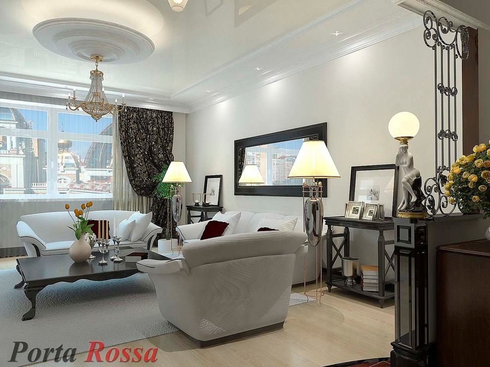 Living-room design in Classical style