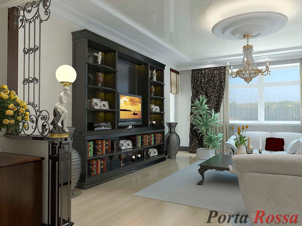 Living-room design in Classical style