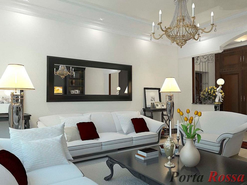 Living-room design in Classical style