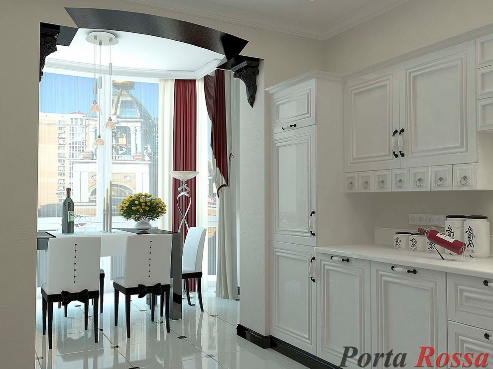 Kitchen design in Classical style