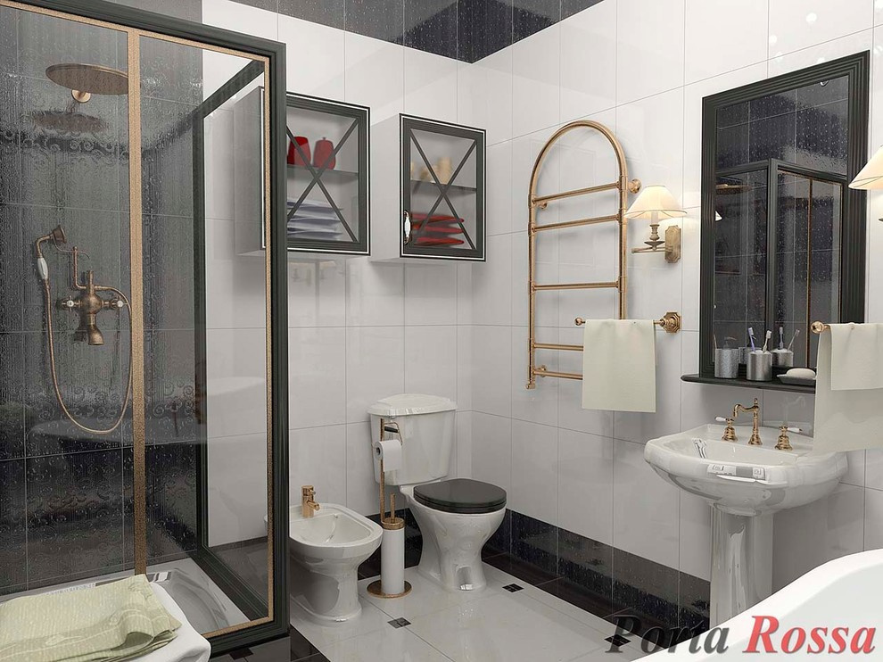 Bathroom design in Classical style