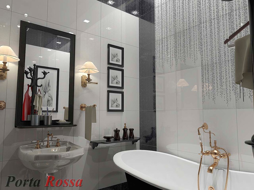 Bathroom design in Classical style