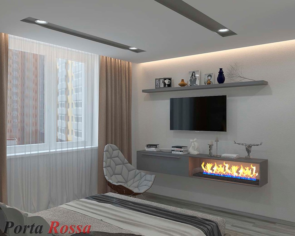 Bedroom design in Constructivism style