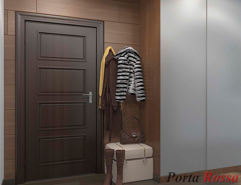 Corridor design in Contemporary style