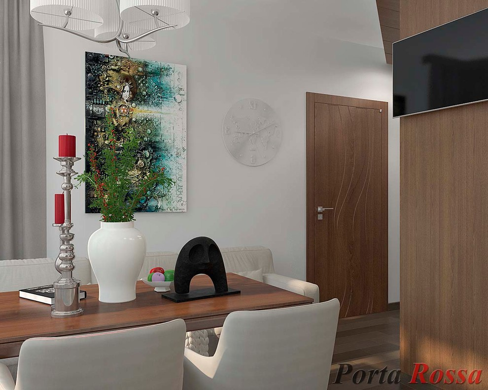 Kitchen studio design in Contemporary style