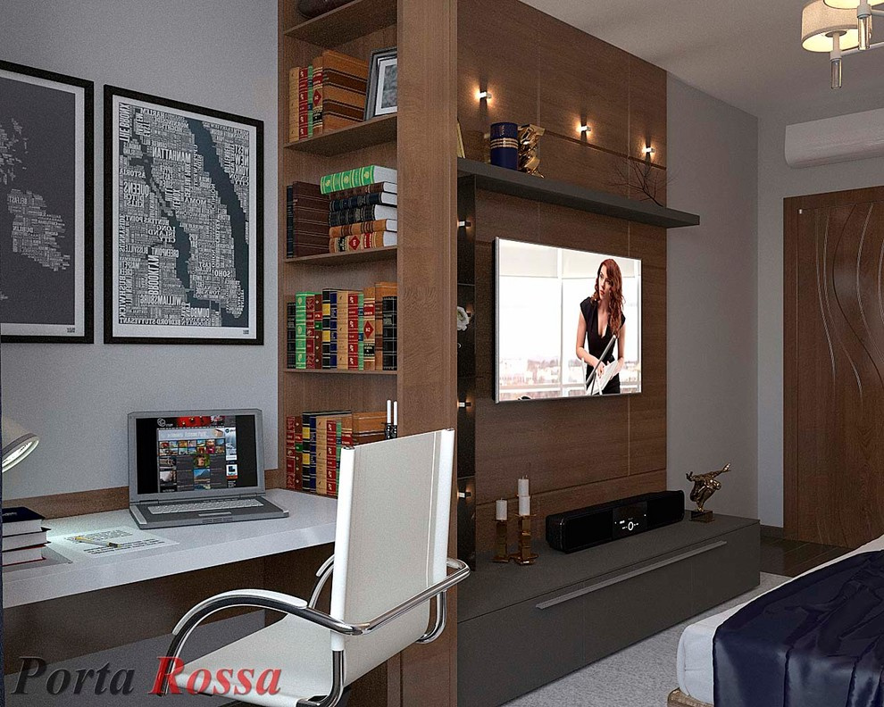 Bedroom design in Contemporary style